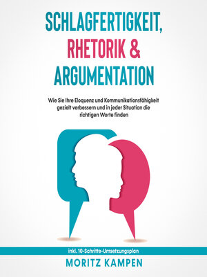 cover image of Schlagfertigkeit, Rhetorik & Argumentation